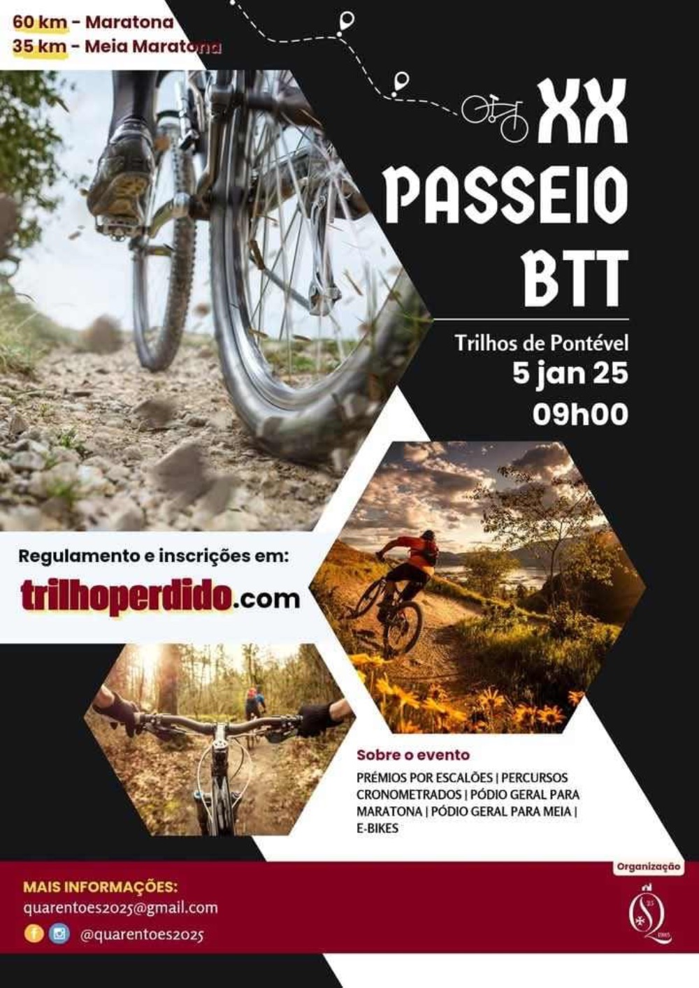 Passeio de BTT